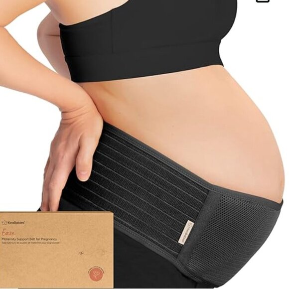 2 Pack Keababies Maternity Band Pelvic Back Support Belt Pregnancy Tummy XL - Picture 1 of 7